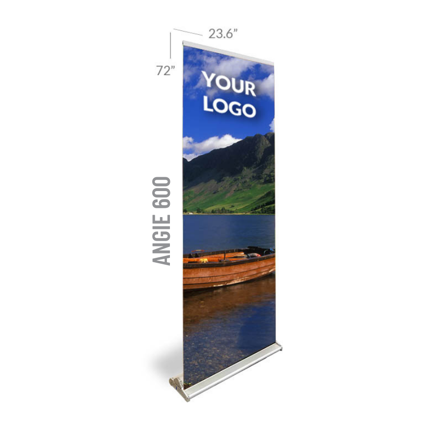 Angie 600 - Banner Stand with Graphic